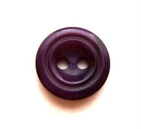 B8328 14mm Tonal Blackberry Soft Gloss 2 Hole Button - Ribbonmoon