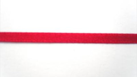 R6296 3mm Deep Red Double Faced Satin Ribbon by Berisfords - Ribbonmoon