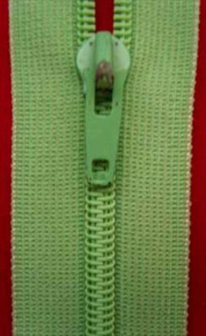 Z0648 56cm Dusky Mint Nylon No.3 Closed End Zip - Ribbonmoon