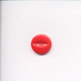 B6985 11mm Flame Red 2 Hole Polyester Fish Eye Button - Ribbonmoon