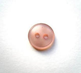 B17284 11mm Pale Lobster Pink Polyester Shirt Type 2 Hole Button - Ribbonmoon