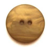 B8074 18mm Tonal Dusky Straw Beige Bone Sheen 2 Hole Button - Ribbonmoon