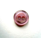 B17114 11mm Misty Purple Pearlised Polyester 2 Hole Button - Ribbonmoon