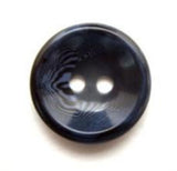 B9824 17mm Tonal Navy Gloss 2 Hole Button - Ribbonmoon