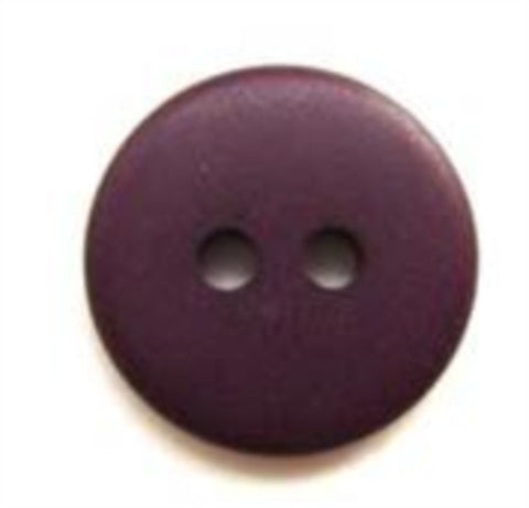 B5561 15mm Blackberry Soft Sheen 2 Hole Button - Ribbonmoon