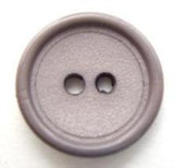 B6011 19mm Ash Grey Matt Centre 2 Hole Button - Ribbonmoon