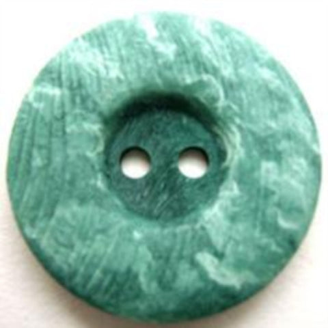 B13369 23mm Frosted Petrol Matt Textured 2 Hole Button - Ribbonmoon