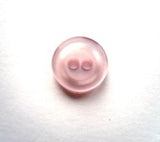 B17193 11mm Dusky Helio Tinted Pearlised Polyester 2 Hole Button - Ribbonmoon