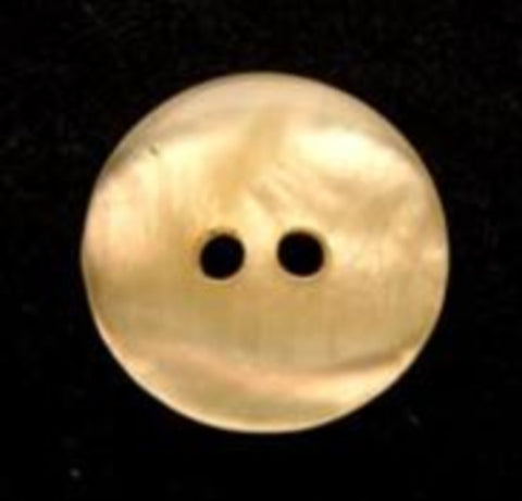 B5939 15mm Cream and Iridescent Shimmery 2 Hole Button - Ribbonmoon