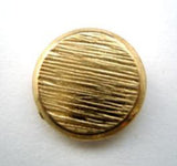 B15218L 18mm Gold Plated Metal Alloy Shank Button