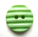 B9379 18mm Apple Green Textured 2 Hole Button - Ribbonmoon