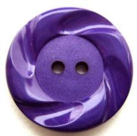 B12566 22mm Liberty Purple Matt Centre Two Hole Button