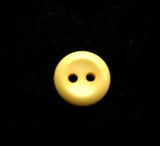 B17075 11mm Lemon High Gloss 2 Hole Button - Ribbonmoon