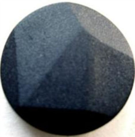 B8249 23mm Navy Matt Shank Button with a Sectional Surface