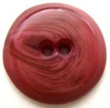 B6378 25mm Tonal Mauve Pink Chunky Gloss 2 Hole Button - Ribbonmoon