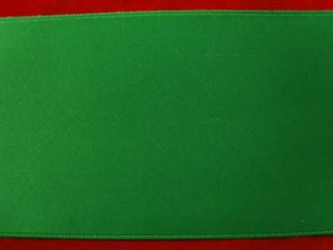 R0831 50mm Deep Emerald Green Single Faced Satin Ribbon by Offray - Ribbonmoon