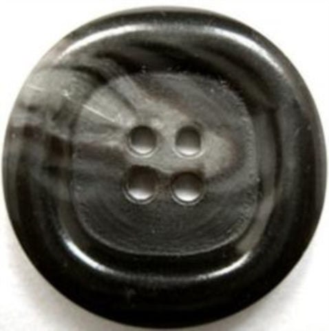 B16563 28mm Tonal Greys 4 Hole Button - Ribbonmoon