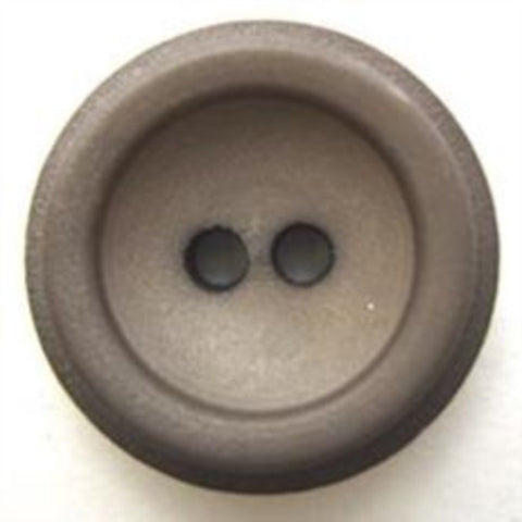 B8417 22mm Grey Chunky 2 Hole Button - Ribbonmoon