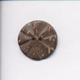 B8148 23mm Brown Soft Sheen 2 Hole Button