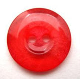 B14005 20mm Red and Pink Tonal Shimmer 2 Hole Button - Ribbonmoon