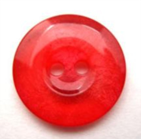 B14005 20mm Red and Pink Tonal Shimmer 2 Hole Button - Ribbonmoon