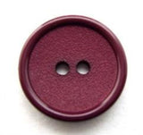 B12029 19mm Summer Plum Matt Centre 2 Hole Button - Ribbonmoon