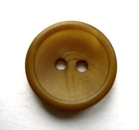 B17192 19mm Tonal Moss Greens Bone Sheen 2 Hole Button - Ribbonmoon