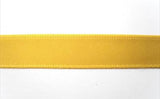 R1828 10mm Dull Mustard Gold Double Faced Satin Ribbon by Offray - Ribbonmoon