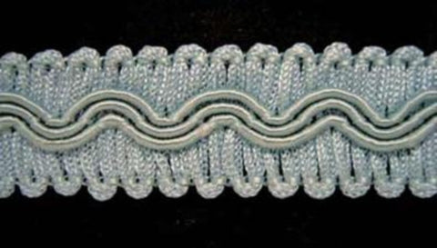 FT2055 16mm Pale Dusky Blue Braid Trimming