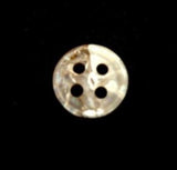 B16632 11mm Beige Aaran 4 Hole Button - Ribbonmoon