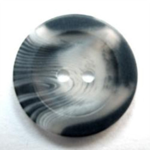 B16200 20mm Mixed Greys Soft Sheen 2 Hole Button - Ribbonmoon