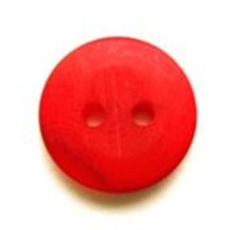 B5876 14mm Tonal Pale Red Soft Sheen 2 Hole Button - Ribbonmoon