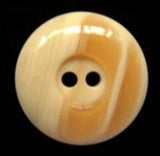 B17985 18mm Creams and Caramel High Gloss 2 Hole Button - Ribbonmoon