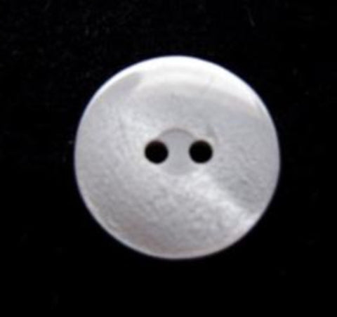 B6810 15mm Tonal Silvery Greys Pearlised Surface 2 Hole Button - Ribbonmoon