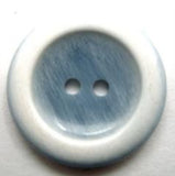 B11805 23mm Frosted Dusky Blue High Gloss 2 Hole Button - Ribbonmoon