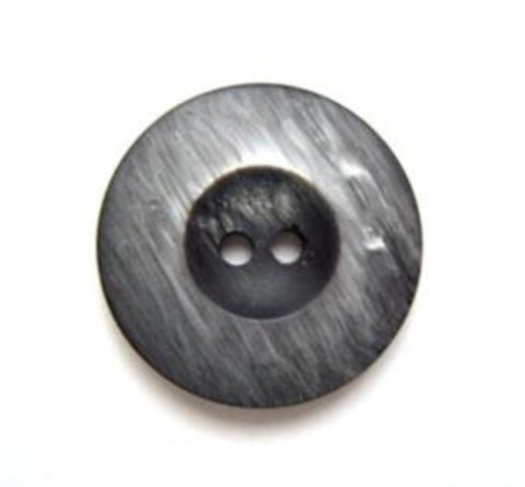 B6905 15mm Tonal Greys Semi Pearlised Shimmery 2 Hole Button - Ribbonmoon