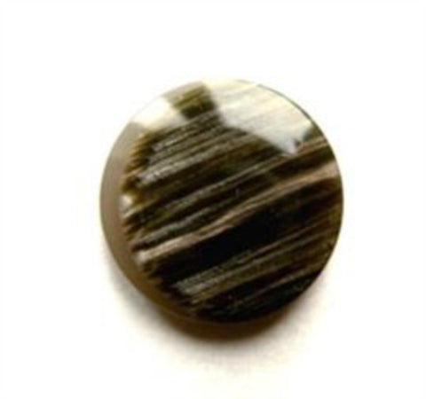 B10967 18mm Tonal Greys Polyester Shank Button - Ribbonmoon