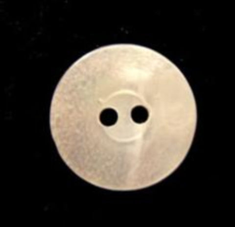 B6840 15mm Ivory, Grey and Iridescent Shimmery 2 Hole Button - Ribbonmoon