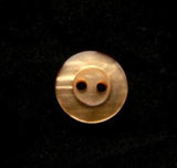 B17185 13mm Tonal Drab Apricot Pearlised Shimmery 2 Hole Button