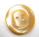 B17622 Tonal Antique Cream Pearlised 2 Hole Button - Ribbonmoon