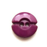 B10142 14mm Light Plum Glossy 2 Hole Button - Ribbonmoon