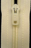 Z4011 YKK 56cm Very Pale LemonPin Lock No.3 Closed End Zip - Ribbonmoon