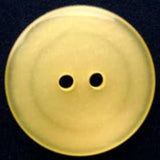 B2770 23mm Lemon Pearlised Surface 2 Hole Button - Ribbonmoon