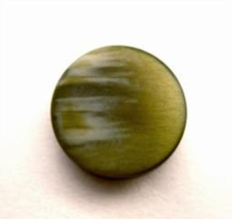 B14635 17mm Frosted Tonal Greens Pearlised Shank Button - Ribbonmoon