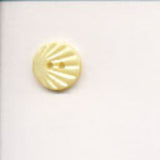 B8785 13mm Pale Primrose Textured 2 Hole Button - Ribbonmoon