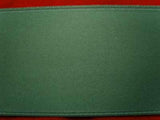 R1827 50mm Linden Forest Green Double Faced Satin Ribbon by Offray - Ribbonmoon