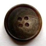 B16678 20mm Browns and Beige Soft Sheen 4 Hole Button - Ribbonmoon
