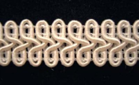 FT2209 14mm Ivory Loop Braid Trimming