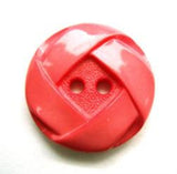 B11759 20mm Coral Pink, Matt and Gloss 2 Hole Button - Ribbonmoon