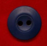 B4302 15mm Pale Navy Soft Sheen 2 Hole Button - Ribbonmoon